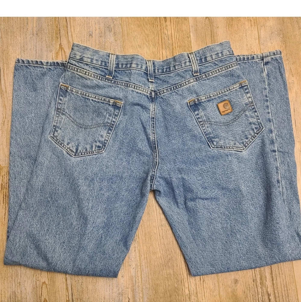 Carhartt Men's Relaxed Fit Workwear Denim Jeans Sz 36X32 Style 460 LVB